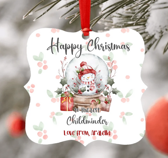 Personalised Christmas Ornament - To the Best