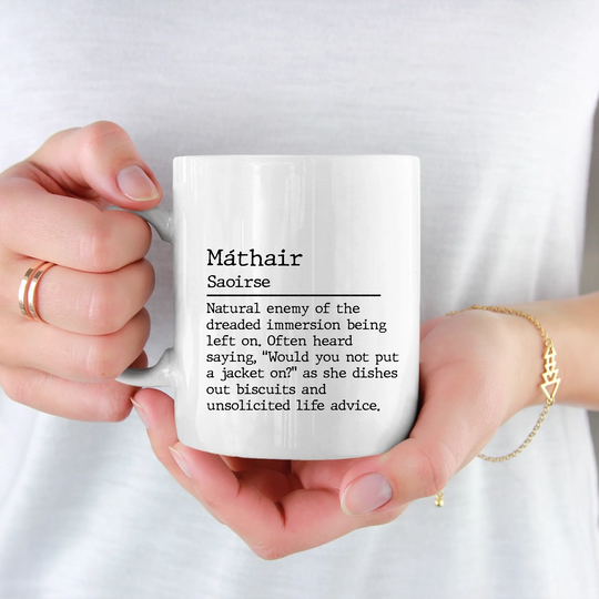 Personalised Mug for Mothers - Máthair - IRISH