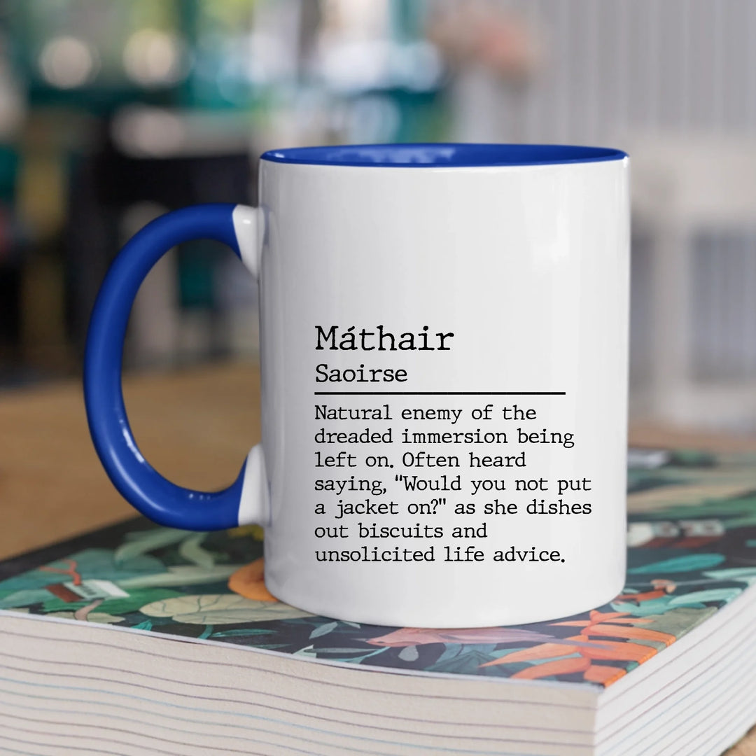 Personalised Mug for Mothers - Máthair - IRISH