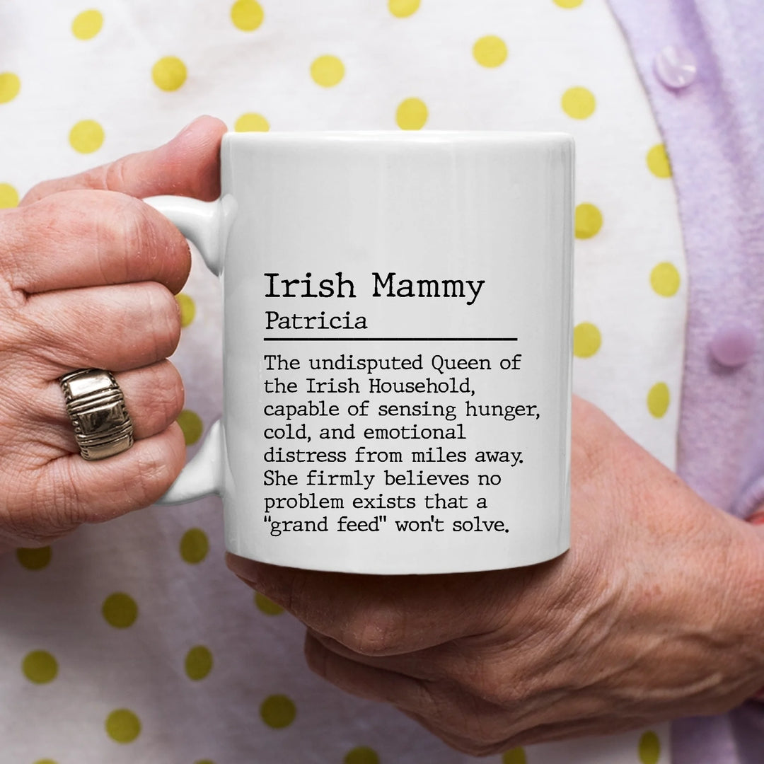 Personalised Mug for Mothers & Grandmothers - Irish Mammy