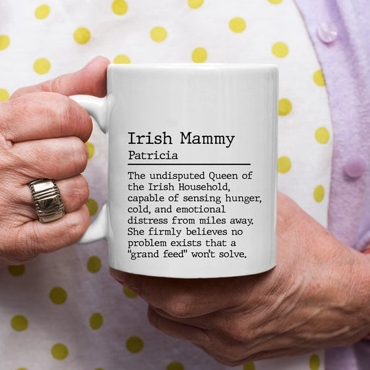 Personalised Mug for Mothers & Grandmothers - Irish Mammy