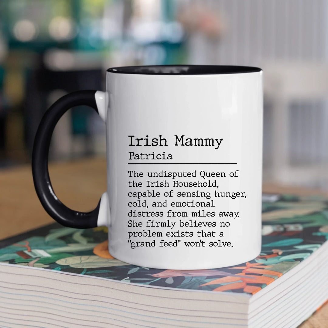 Personalised Mug for Mothers & Grandmothers - Irish Mammy