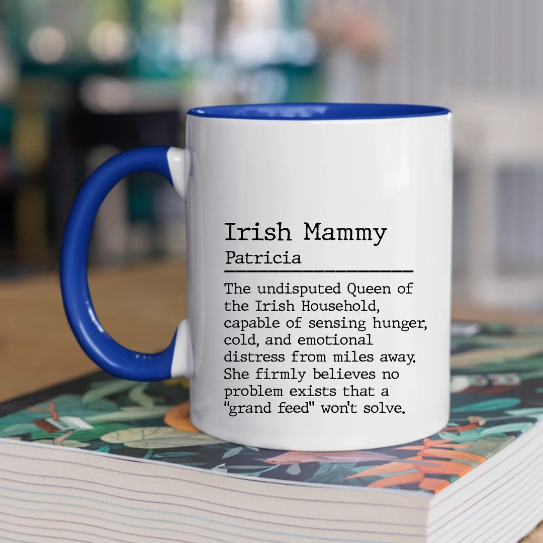 Personalised Mug for Mothers & Grandmothers - Irish Mammy