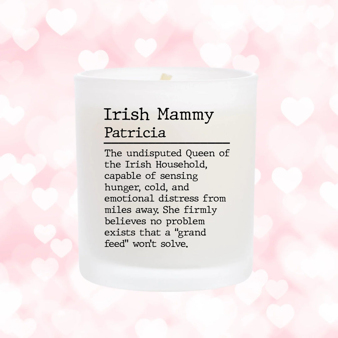 Personalised Scented Candle for Mothers & Grandmothers - Irish Mammy