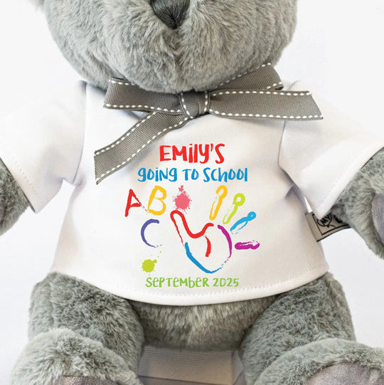 Personalised Teddy Bear - First Day of School