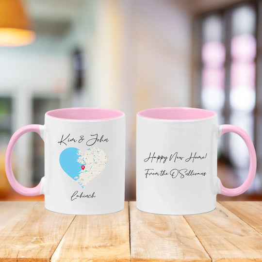 Personalised Treasured Location Mug