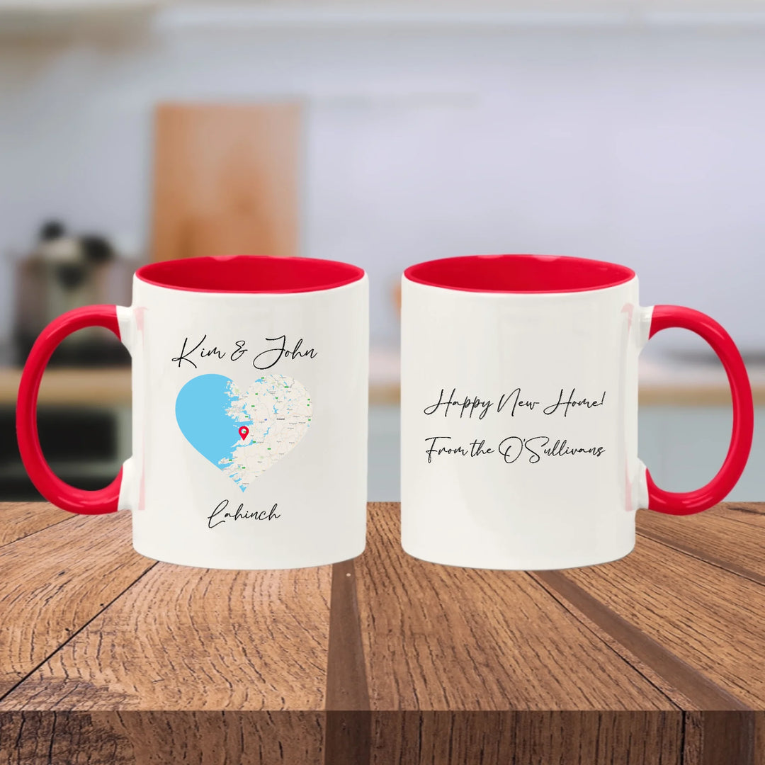 Personalised Treasured Location Mug