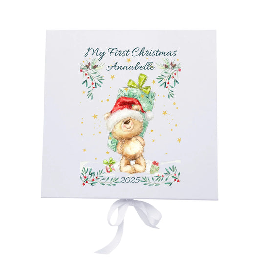Personalised Christmas Keepsake Box - My First Christmas