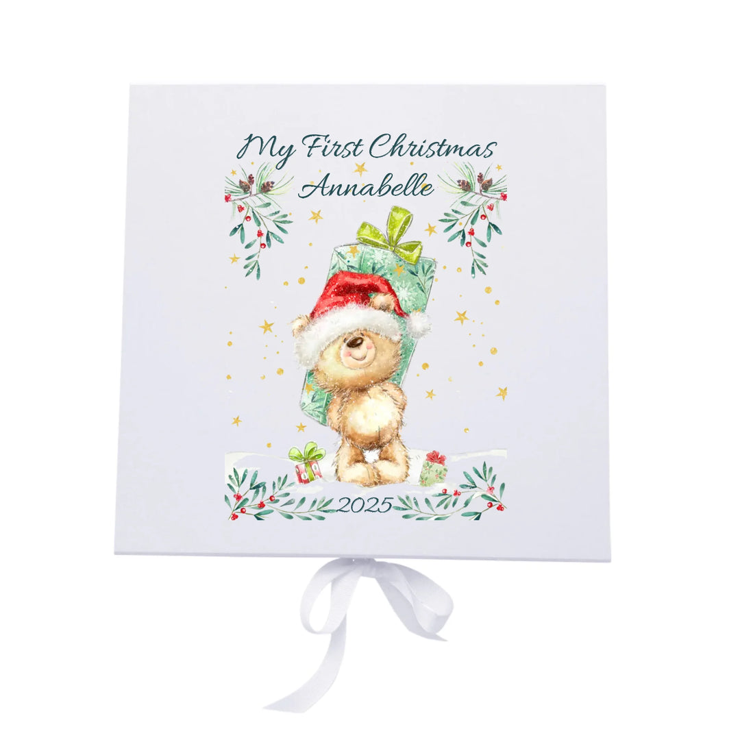 Personalised Christmas Keepsake Box - My First Christmas