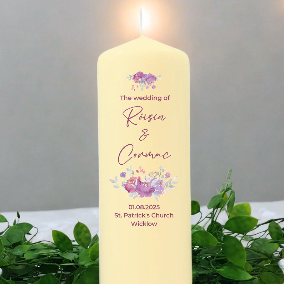 cream pillar closeup