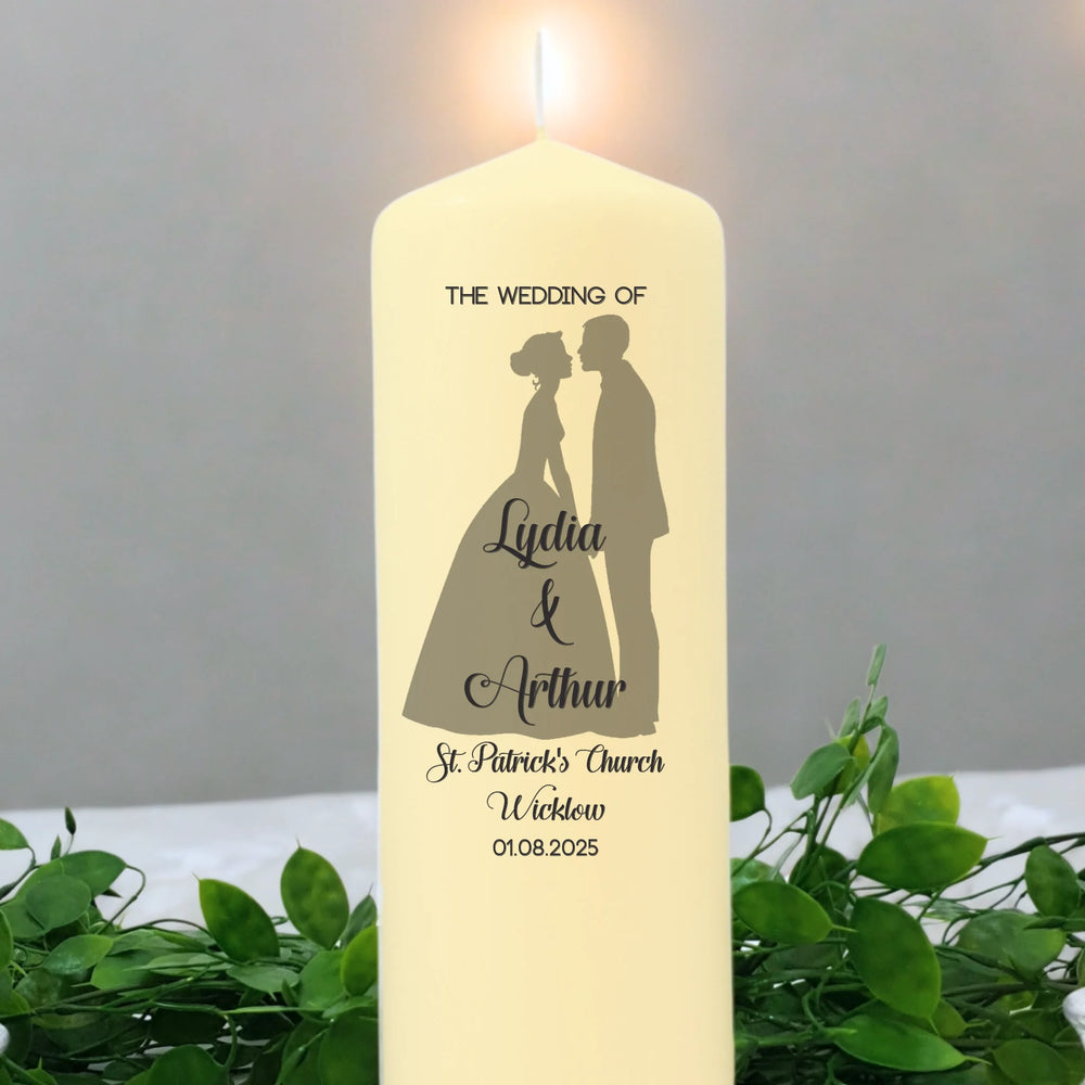 cream pillar closeup