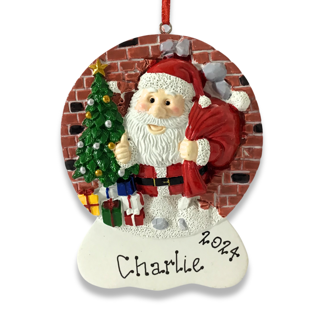 Personalised Secret Santa Christmas Ornament NEW