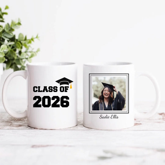 Personalised Graduation Mug - Upload Your Own Image - Class of 2026