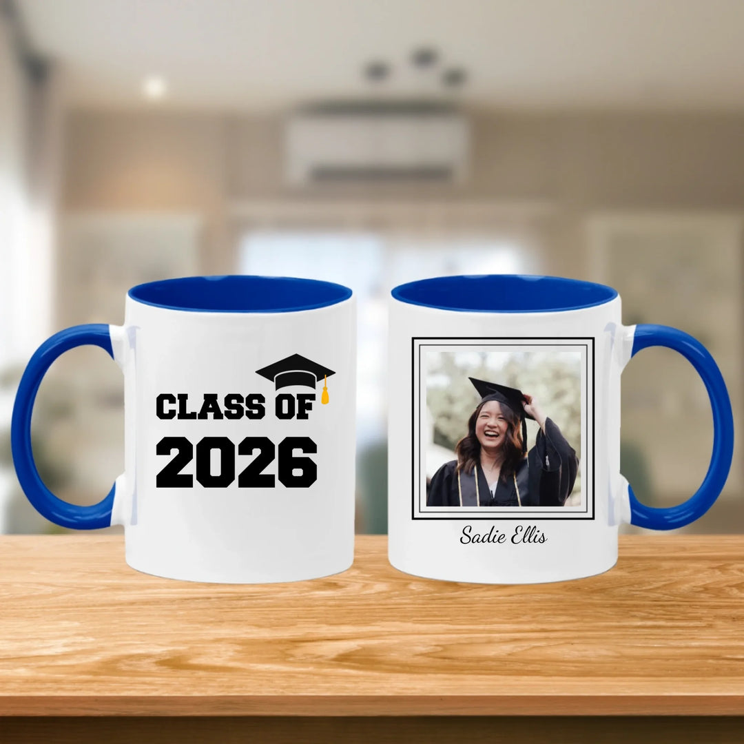 Personalised Graduation Mug - Upload Your Own Image - Class of 2026