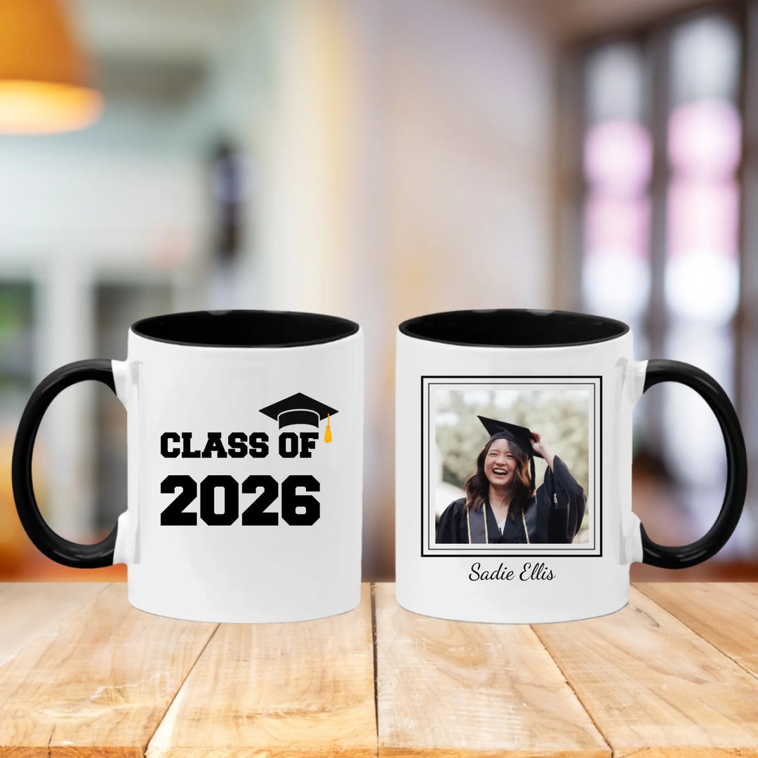 Personalised Graduation Mug - Upload Your Own Image - Class of 2026
