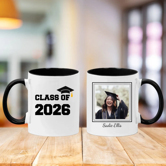 Personalised Graduation Mug - Upload Your Own Image - Class of 2026