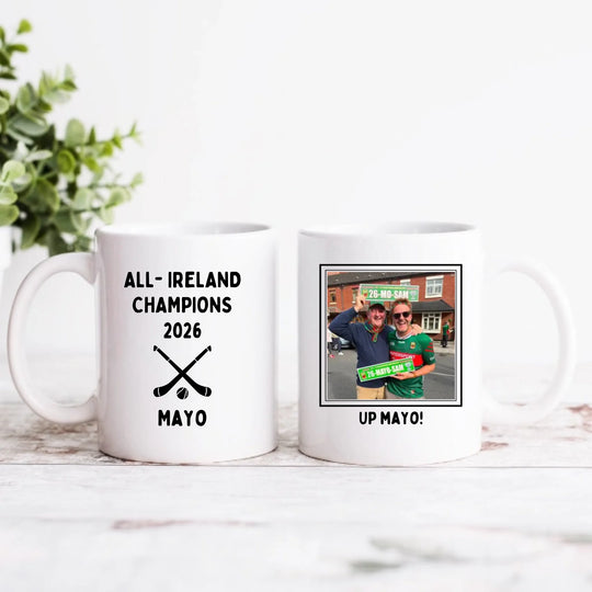 Personalised GAA All-Ireland Winners Mug - Upload Your Own Photo