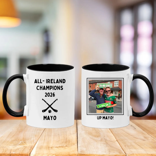 Personalised GAA All-Ireland Winners Mug - Upload Your Own Photo