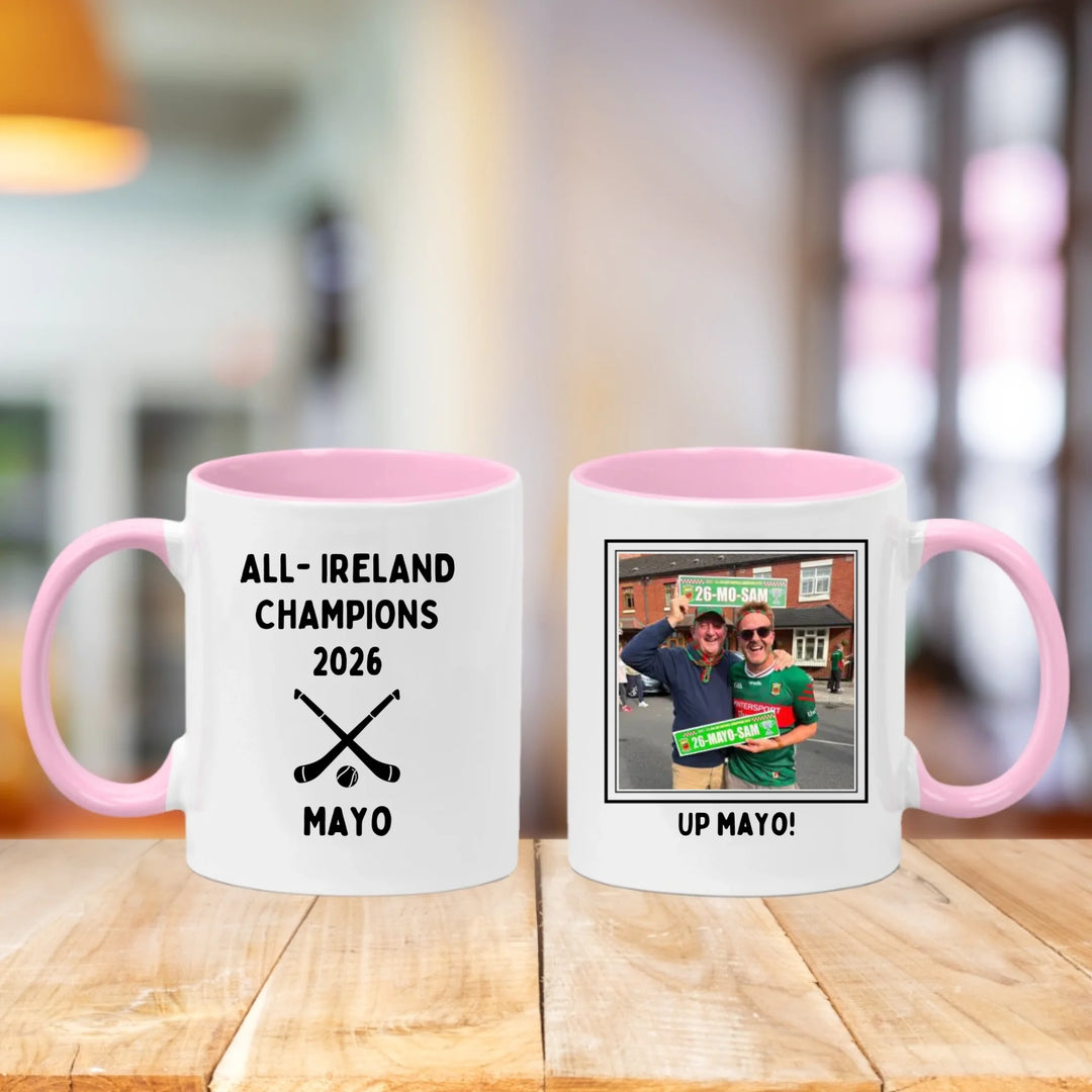 Personalised GAA All-Ireland Winners Mug - Upload Your Own Photo