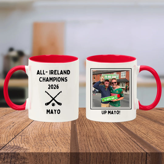 Personalised GAA All-Ireland Winners Mug - Upload Your Own Photo