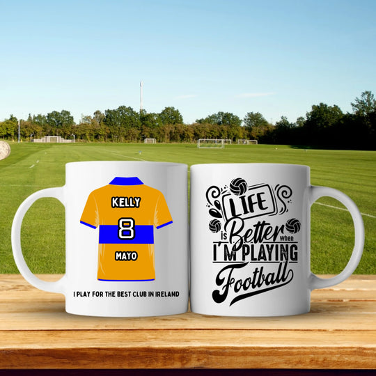 Personalised GAA Fan - Mug- Irish