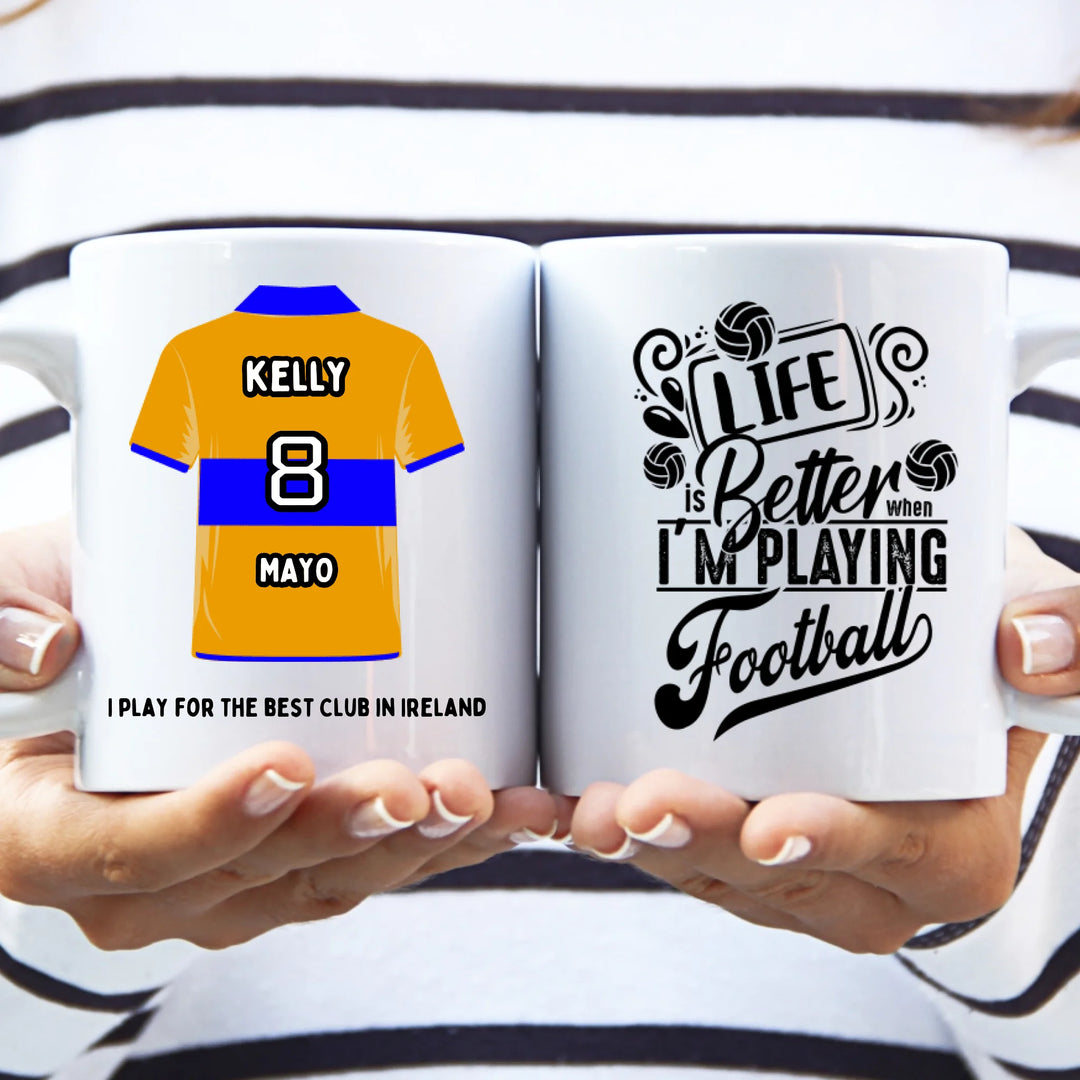 Personalised GAA Fan - Mug- Irish