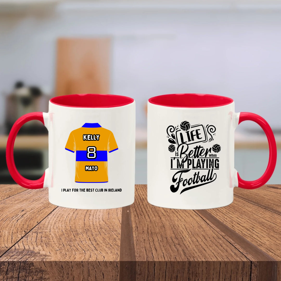 Personalised GAA Fan - Mug- Irish
