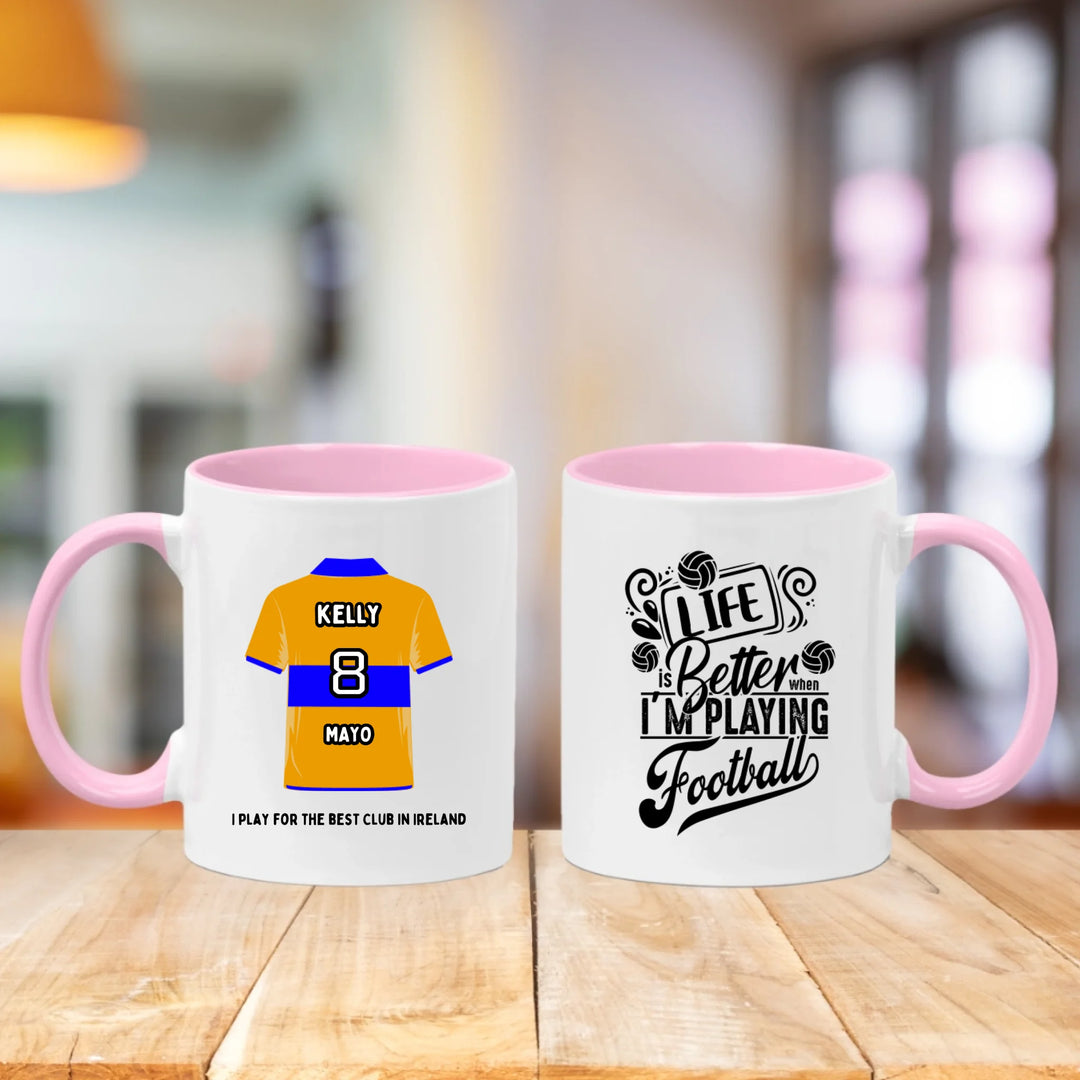 Personalised GAA Fan - Mug- Irish