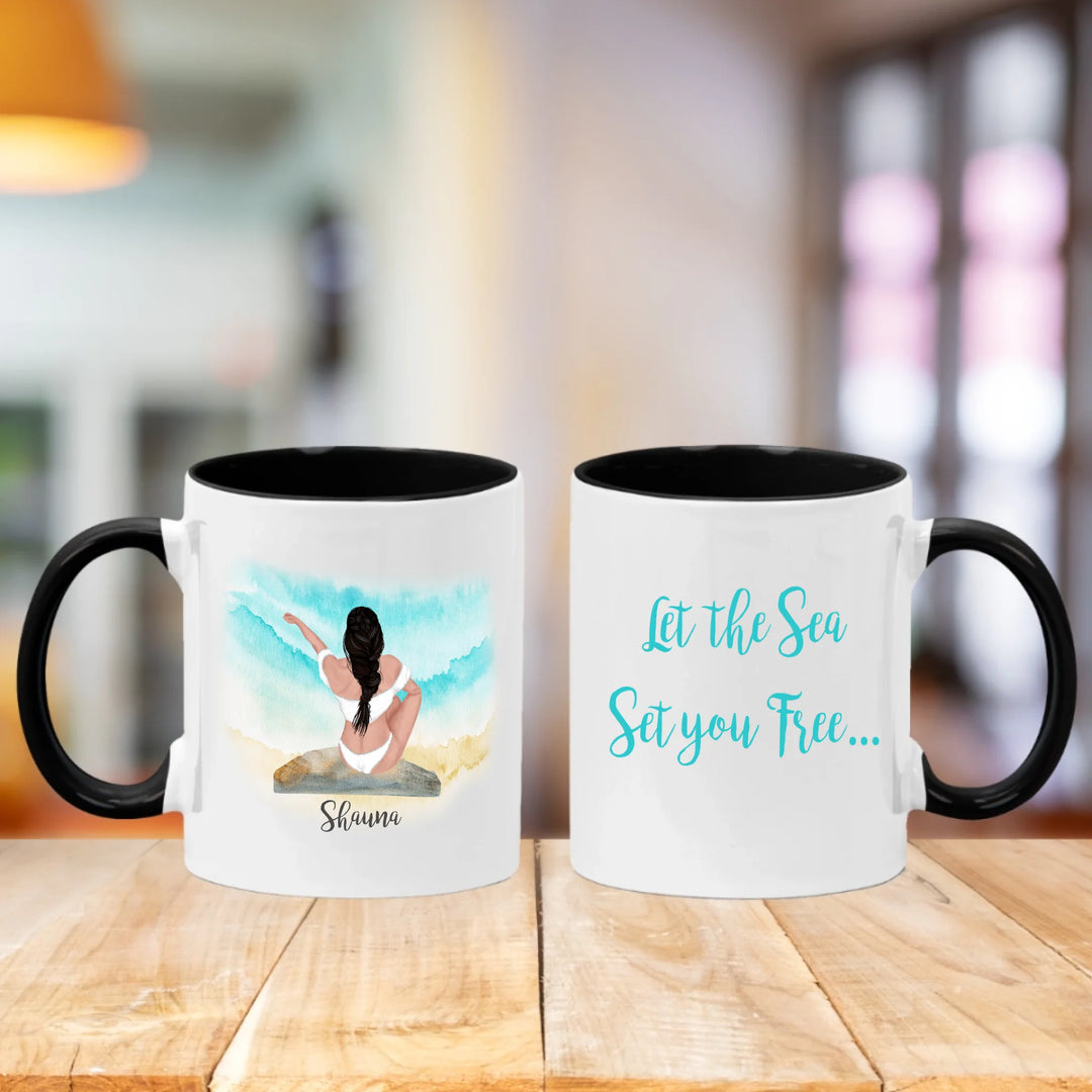 Personalised Sea Mug