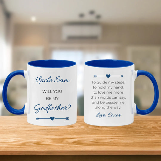 Personalised Mug - Will You Be My Godfather?
