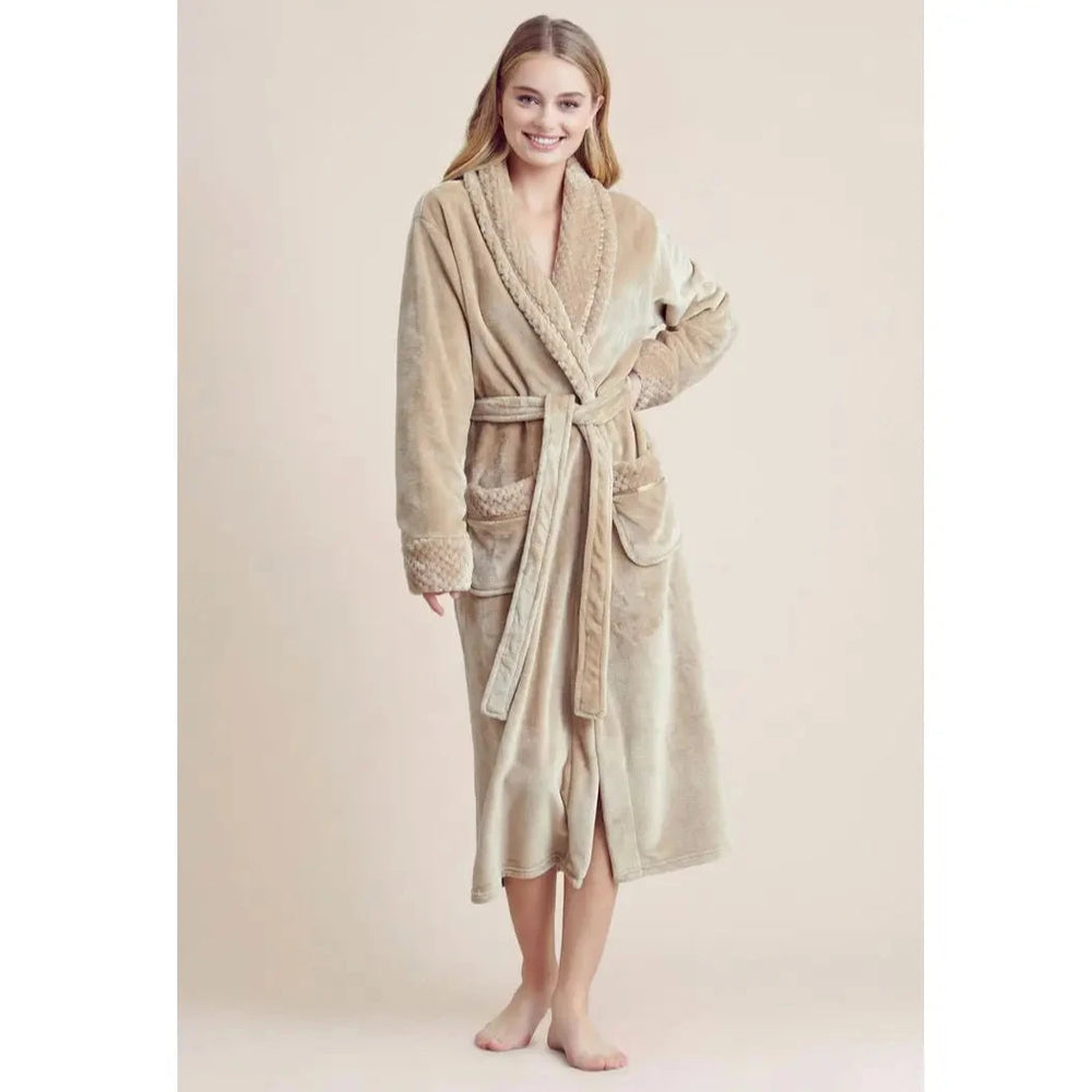 Luxury Fluffy Dressing Gown for Women: Soft, Warm, Cosy & Elegant