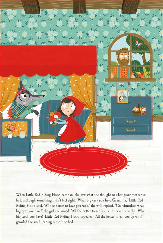 Christmas large Pop-Up Book - Little Red Riding Hood - Age 3-10