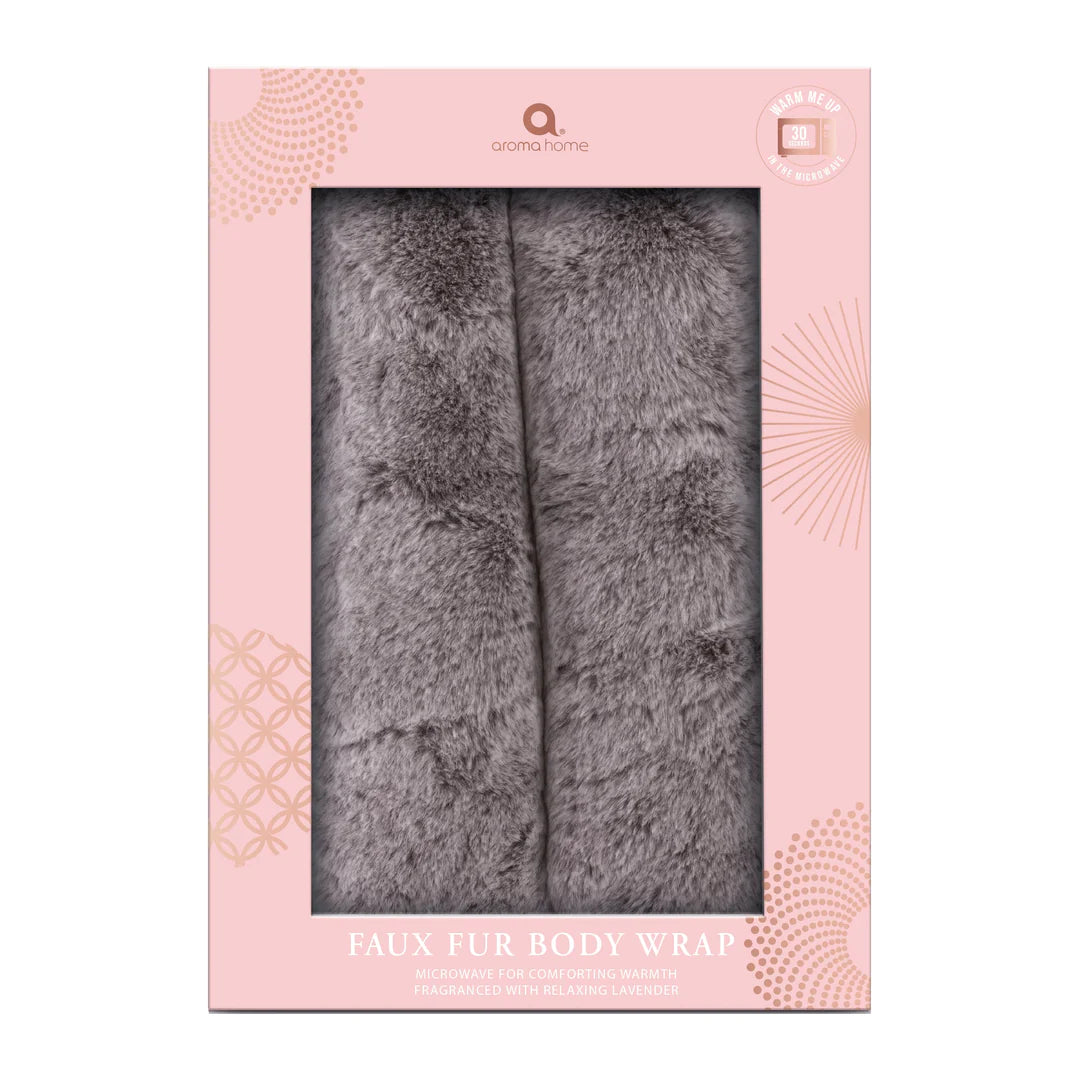 Faux Fur Body Wrap - Microwaveable