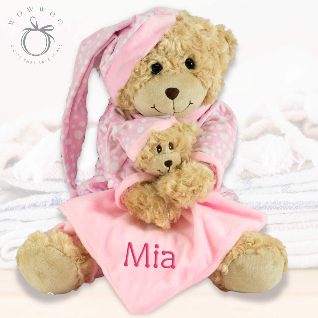 Personalised Teddy Bear - Bedtime Girl