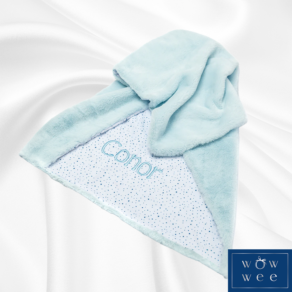 Personalised Codladh Sámh Baby Blanket for Boys - Signature by WowWee.ie