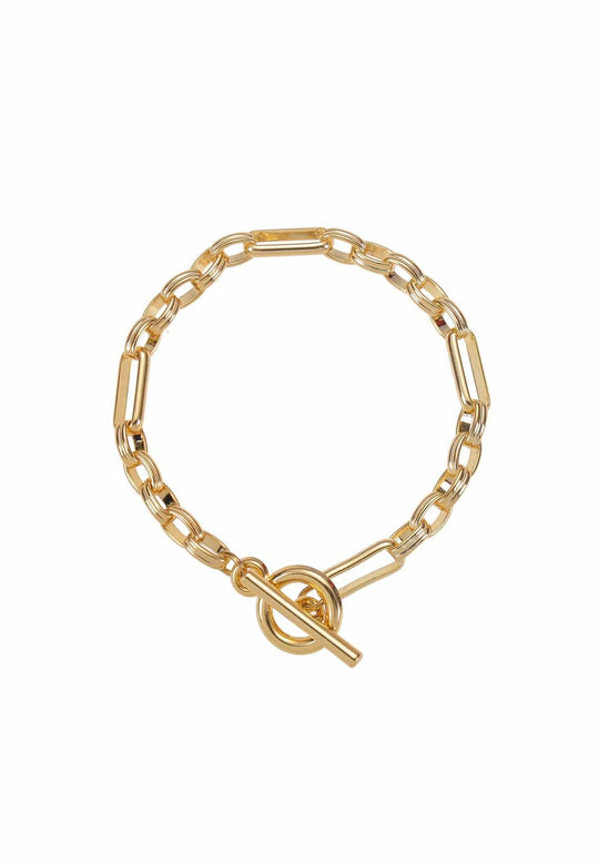 Block-Link-T-Bar Bracelet - Favourite Pick