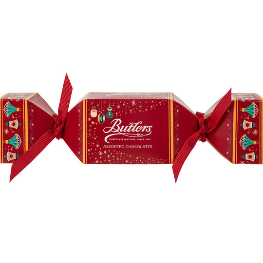 Butlers Christmas Mini Cracker filled with Chocolates 20g