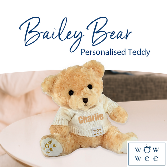 Bailey Bear!  Personalised Luxury Teddy  BEST SELLER