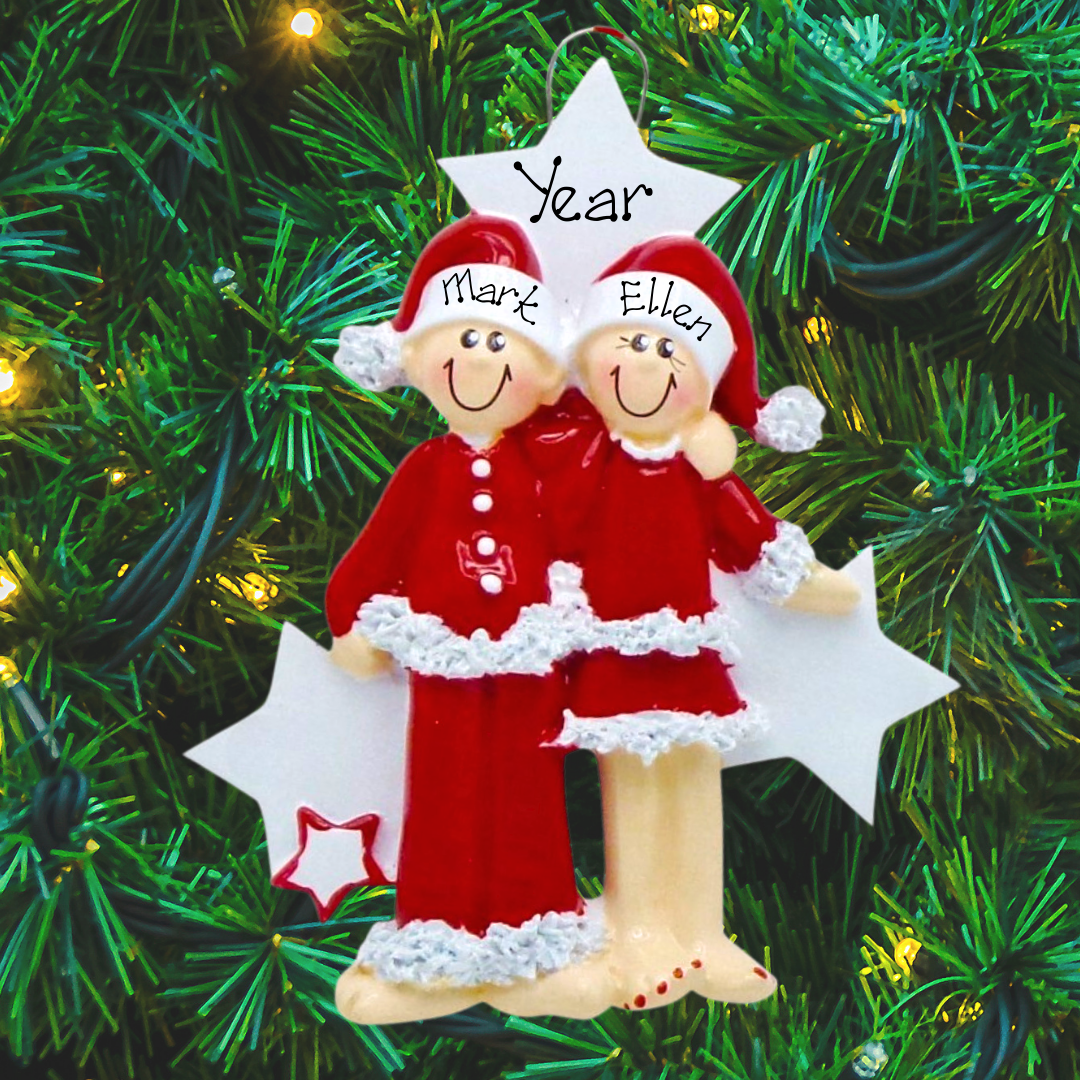 Personalised Christmas Ornament - PJ Lovers
