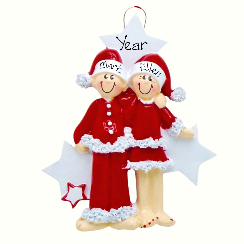 Personalised Christmas Ornament - PJ Lovers