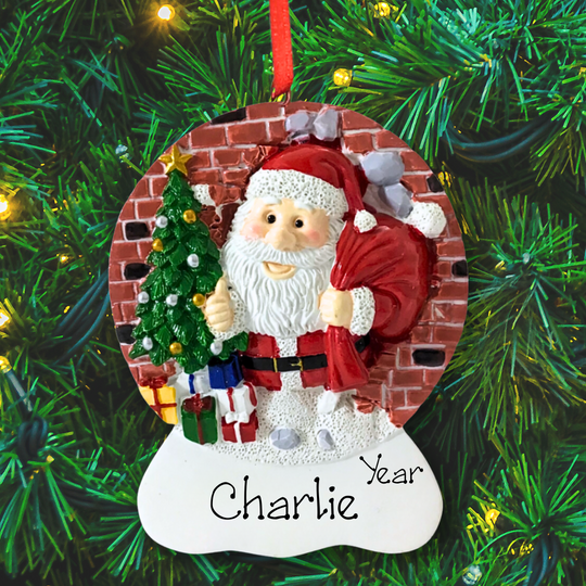 Personalised Secret Santa Christmas Ornament