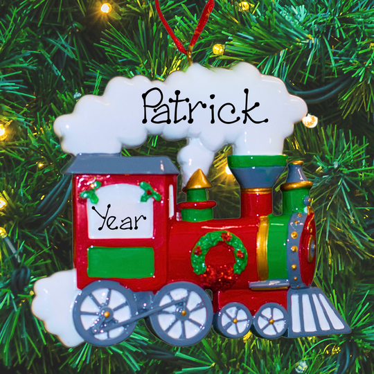 Personalised Christmas Ornament - Train