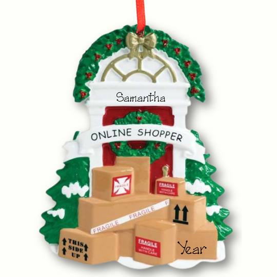 Personalised Christmas Ornament - Online Shopper