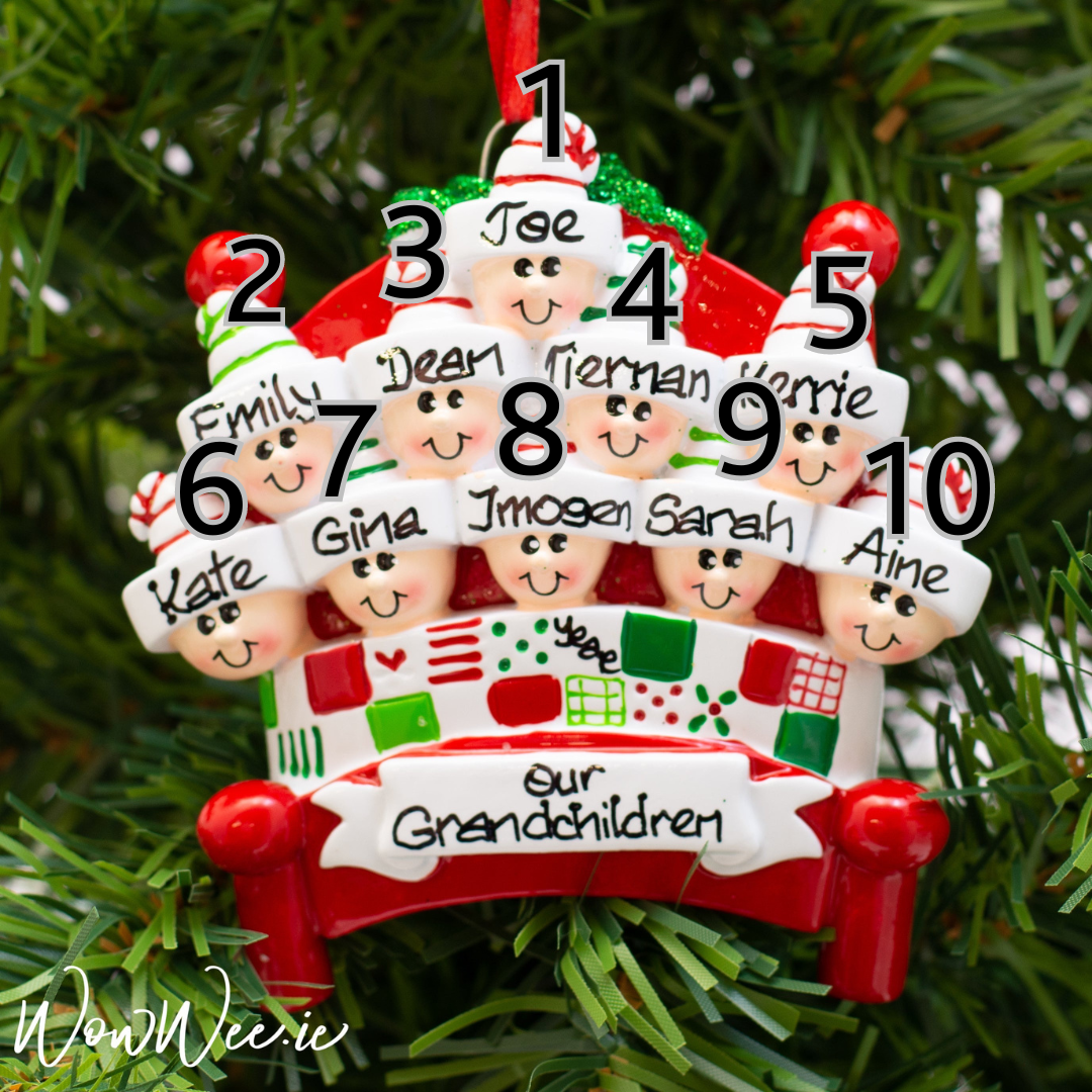 Personalised Christmas Ornament - Bed Heads 10