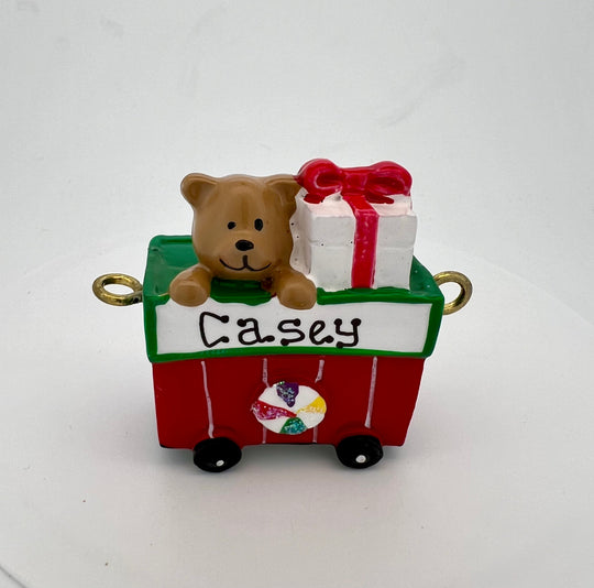 Personalised Linking Train 8 Carriages in 'Our Christmas Express' Gift Box