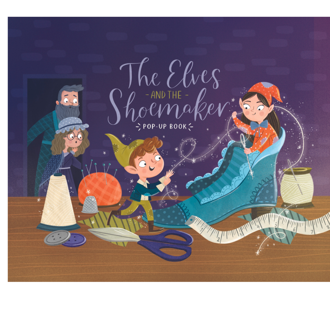 Christmas large Pop-Up Book - The Elves and the Shoemaker