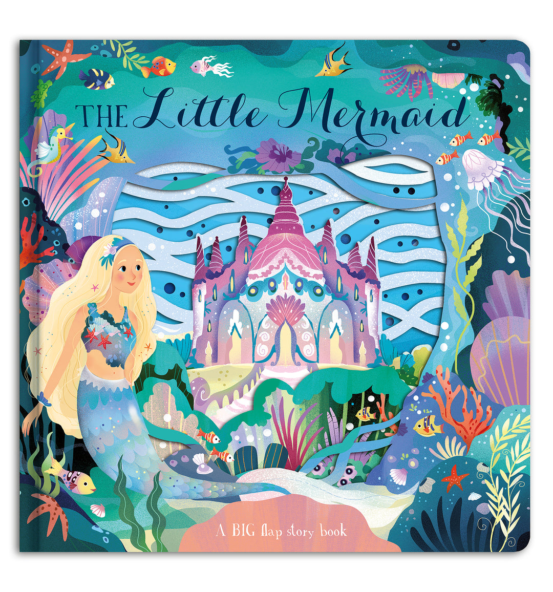 LITTLE MERMAID Fairy Tale Pop-Up Book for children