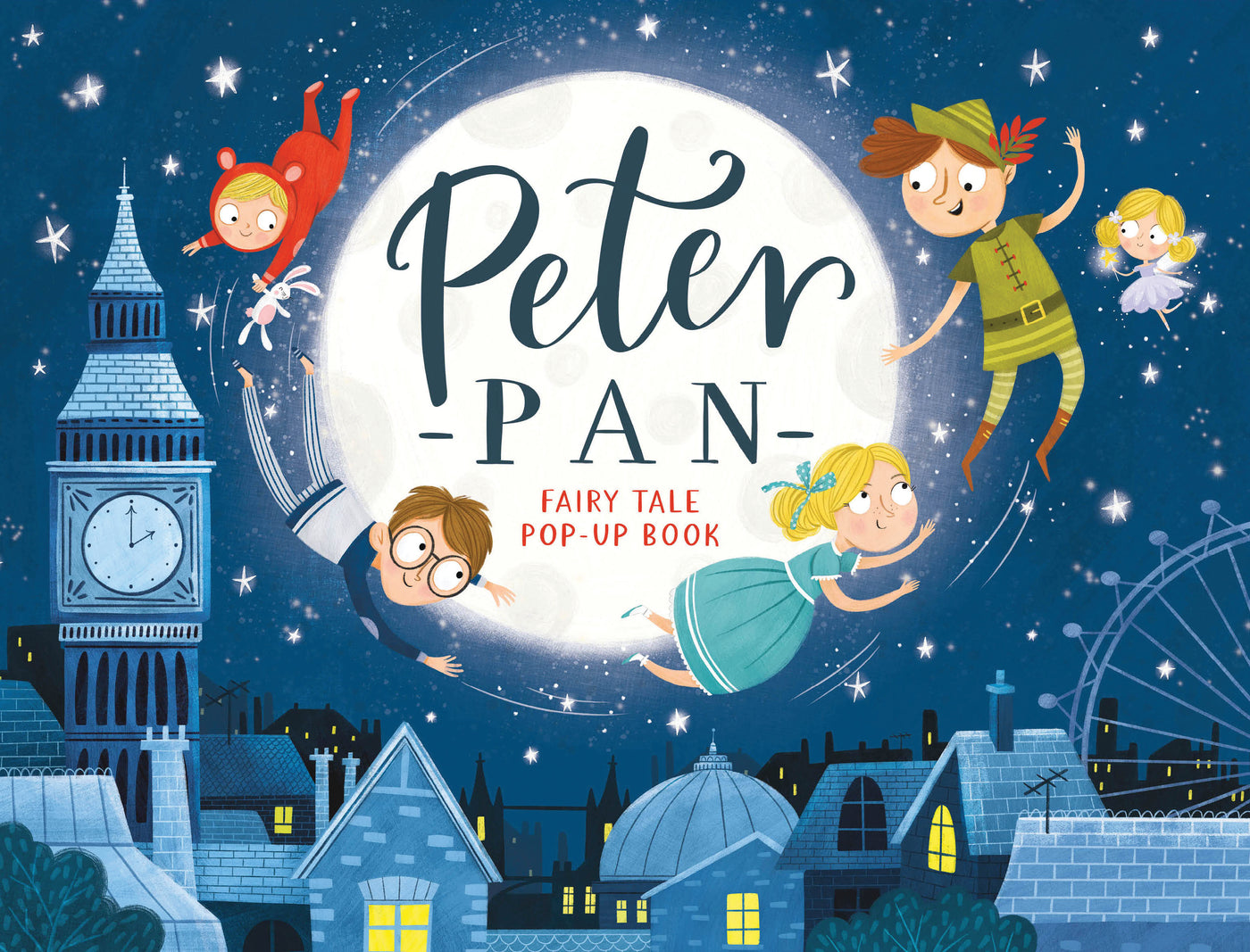 Peter Pan Fairy Tale Pop-Up Book for Children