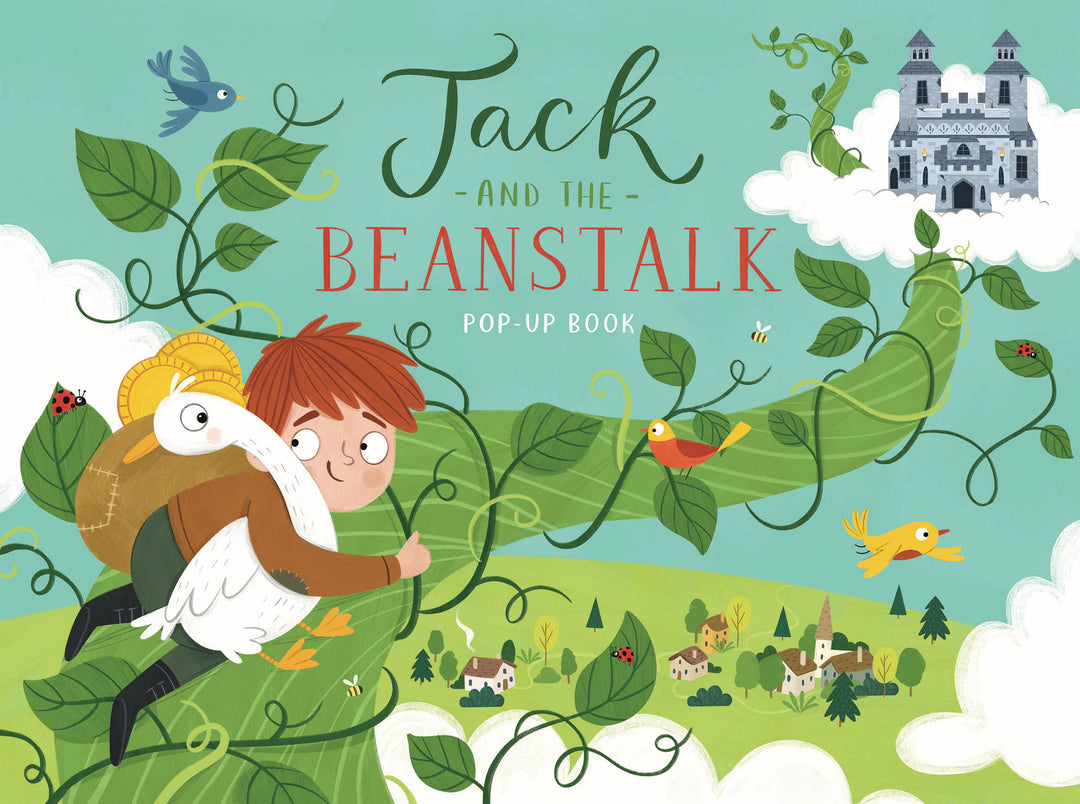 JACK & THE BEANSTALK Fairy Tale Pop-Up Book for children
