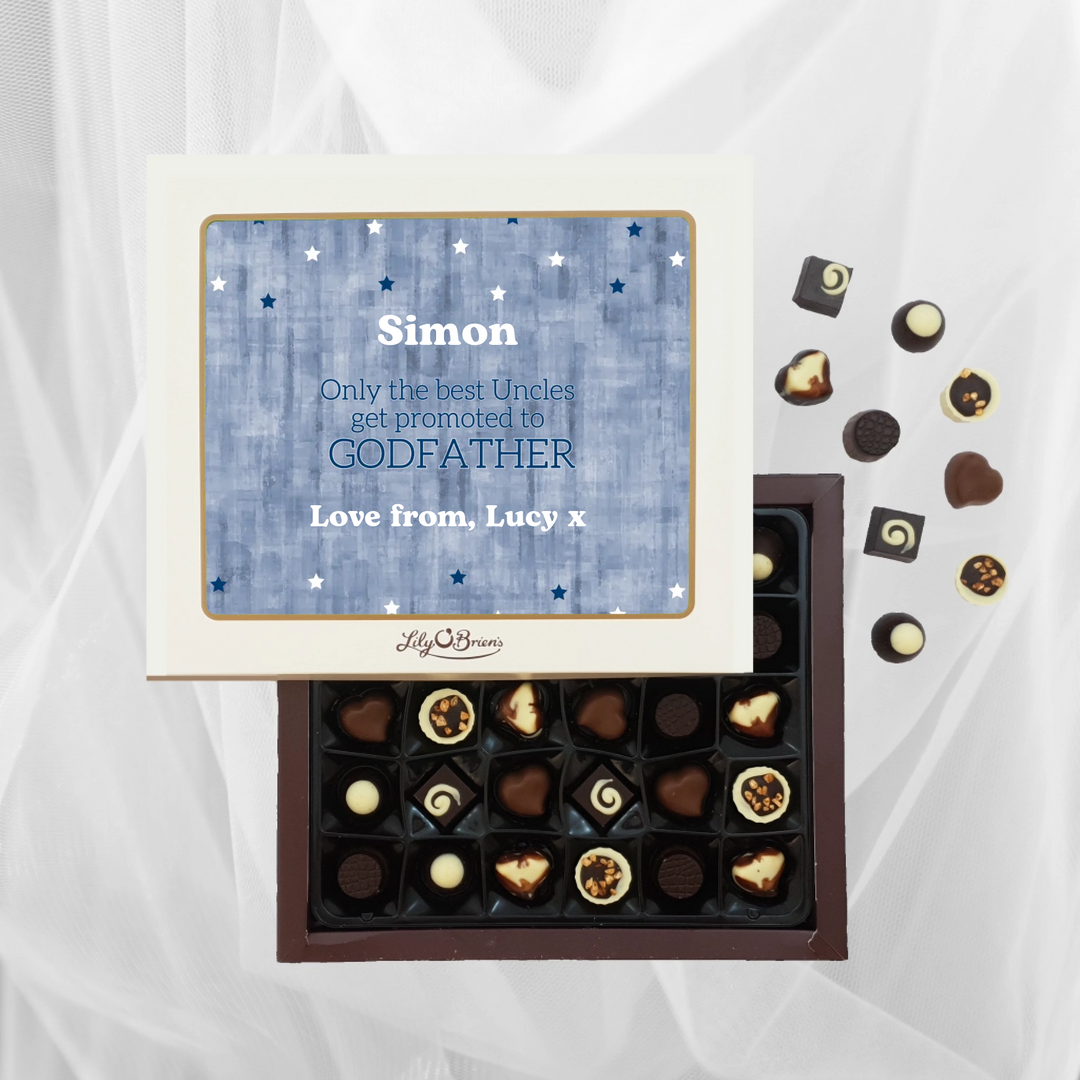 Personalised Box of Chocolates for Godfather | WowWee.ie